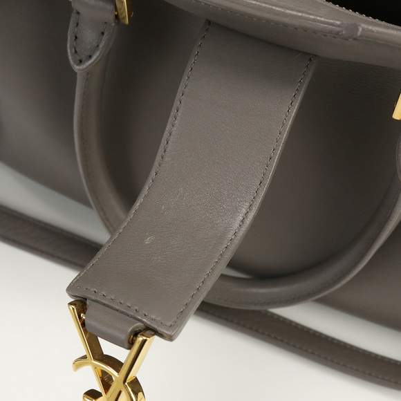 Saint Laurent Baby Cabas Handbag Leather - Picture 6 of 10